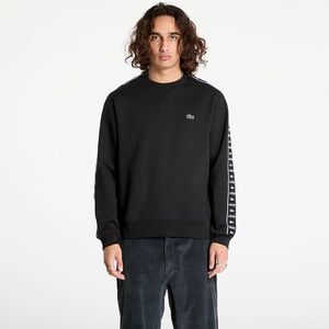 Hanorac LACOSTE Sweatshirt Black imagine