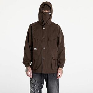 Jacheta Umbro by Slam Jam Masked Field Jacket Dark Brown imagine