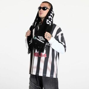 Eșarfă Umbro by Slam Jam Jacquard Check Scarf Black imagine