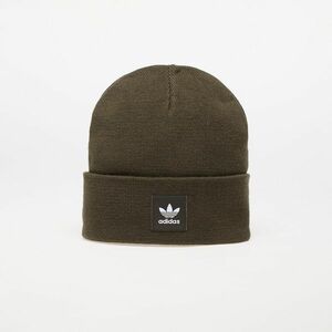 adidas Adicolor Cuff Knit Beanie Shale Olive imagine