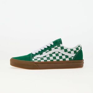 Sneakers Vans Old Skool Fat Lace Checker Green imagine