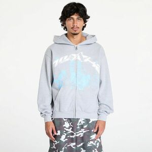 Hanorac Awake NY Skyline Zip Up Hoodie Heather Grey imagine