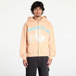 Hanorac Awake NY Skyline Zip Up Hoodie Peach imagine