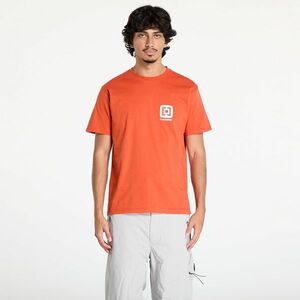 Tricou Horsefeathers Mini Logo T-Shirt Orange Rust imagine