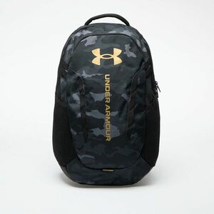 Under Armour Hustle 6.0 Backpack Black/ Black/ Metallic Gold imagine