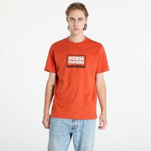 Tricou Horsefeathers Millennium T-Shirt Orange Rust imagine