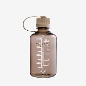 Nalgene 500ml Narrow Mouth Sustain Water Bottle Mocha imagine