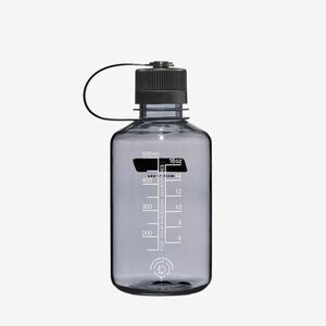 Nalgene 500ml Narrow Mouth Sustain Water Bottle Gray imagine