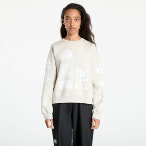 Hanorac Nike ACG "Tuff Fleece" Women's Therma-FIT Repel Crew-Neck Sweatshirt Lt Orewood Brn/ Summit White imagine