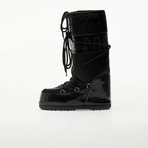 Sneakers Moon Boot Icon Satin Glance Black imagine