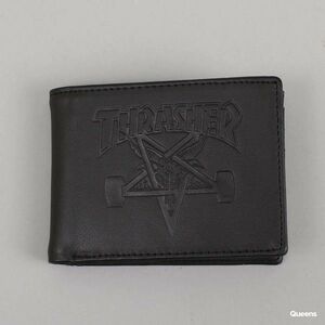 Thrasher Skategoat Leather Wallet Black imagine