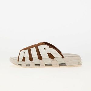 Sneakers Nike Air More Uptempo Slide Light British Tan/ Light Orewood Brown/ Clear/ Sail imagine