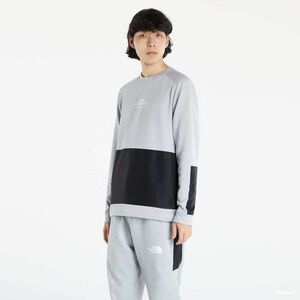 Hanorac The North Face M Ma Crew Fleece Tnflightgreyhthr/Tnfblack imagine