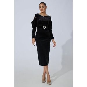 Rochie de ocazie Yelina Neagra imagine