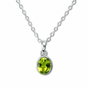 Colier din argint Silver Desiree Peridot imagine