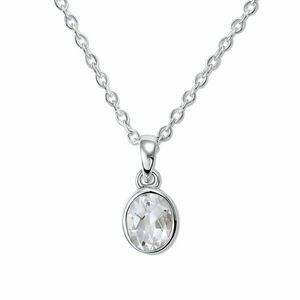 Colier din argint Silver Desiree White Topaz imagine