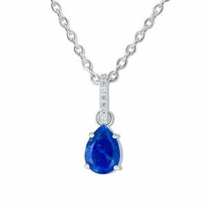 Colier din argint Silver Drop Lapis Lazuli imagine