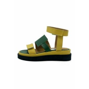 Sandale din piele cu inchidere velcro imagine