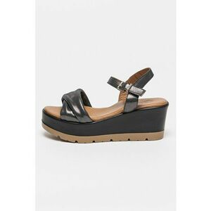 Sandale wedge de piele Marty imagine