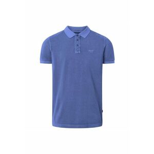 Tricou polo regular fit de bumbac Ambrosio imagine