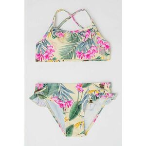 Costum de baie cu doua piese si imprimeu floral imagine