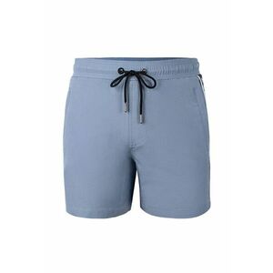 Pantaloni scurti de baie cu logo lateral si buzunare cu fermoar Seabeat 28987 imagine