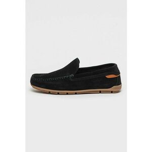 Pantofi loafer uni de piele intoarsa imagine