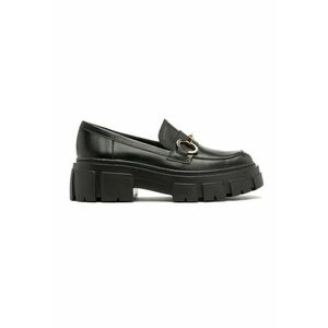 Pantofi loafer de piele cu detaliu metalic Pauline imagine