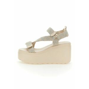 Sandale wedge cu model imagine