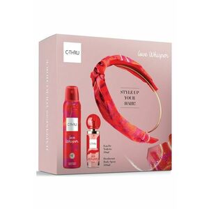 Set cadou LOVE WHISPER - Femei: Apă de toaletă - 30 ml + Deodorant spray pentru corp - 150 ml + bentita cadou imagine