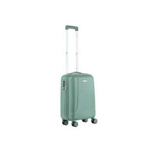 Troler Cabina - Policarbonat/ABS - 4 Roti Duble - OKOBAN - cifru TSA - SKYHOPPER - 55 cm - Verde imagine