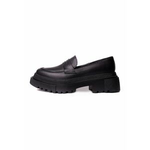 Pantofi loafer din piele cu aspect masiv Davina imagine