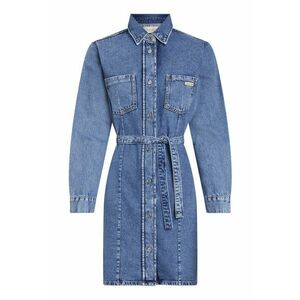 Rochie din denim cu cordon imagine