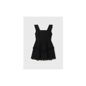 Rochie fete - 302085798 - Bumbac - Negru imagine