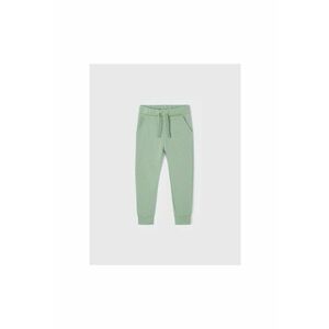 Pantaloni lungi - 300660119 - Bumbac - Verde imagine