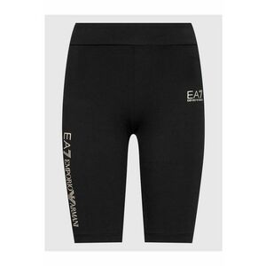 Pantaloni scurti dama - EA7 Emporio Armani - Bumbac - Negru imagine