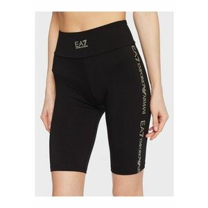 Pantaloni scurti dama - EA7 Emporio Armani - 302475643 - Bumbac - Negru imagine