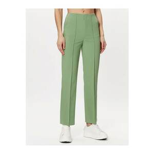 Pantaloni dama - 301810810 - Poliester - Verde imagine