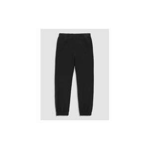 Pantaloni lungi - 302632282 - Bumbac - Negru imagine