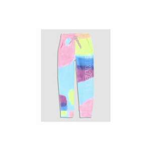 Pantaloni lungi - 302629725 - Bumbac - Multicolor imagine