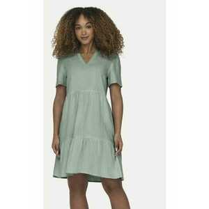 Rochie - 89079 - In/Viscoza - Verde imagine