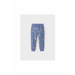 Pantaloni lungi - 301468714 - Bumbac organic - Elastan - Albastru imagine