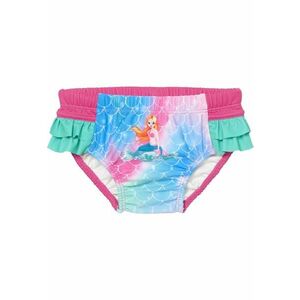 Slip de baie tip chilot - fete - protectie UV 50+ - Sirena - Roz imagine