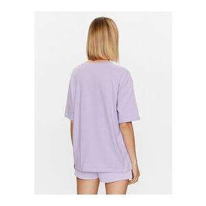 Tricou dama - 301885559 - Bumbac - Violet - imagine