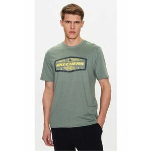 Tricou barbati - 302929023 - Bumbac - Verde imagine