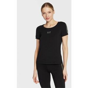 Tricou dama - EA7 Emporio Armani - 302476060 - Bumbac - Negru imagine