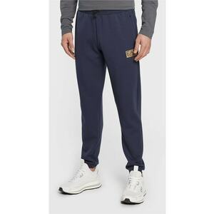 Pantaloni de trening barbati - EA7 Emporio Armani - Poliester - Albastru marin. imagine