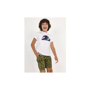 Tricou copii - 302030088 - Bumbac - Alb imagine