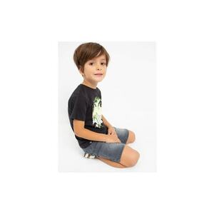 Tricou copii - 302026210 - Bumbac - Negru imagine