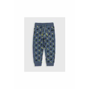 Pantaloni lungi - 301140931 - Bumbac - Elastan - Albastru marin imagine